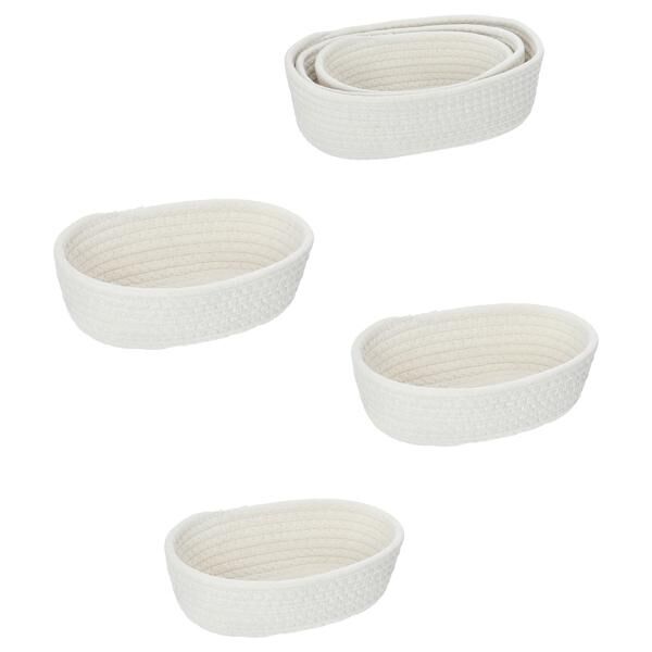 Aufbewahrungskorb oval, 3er Set,