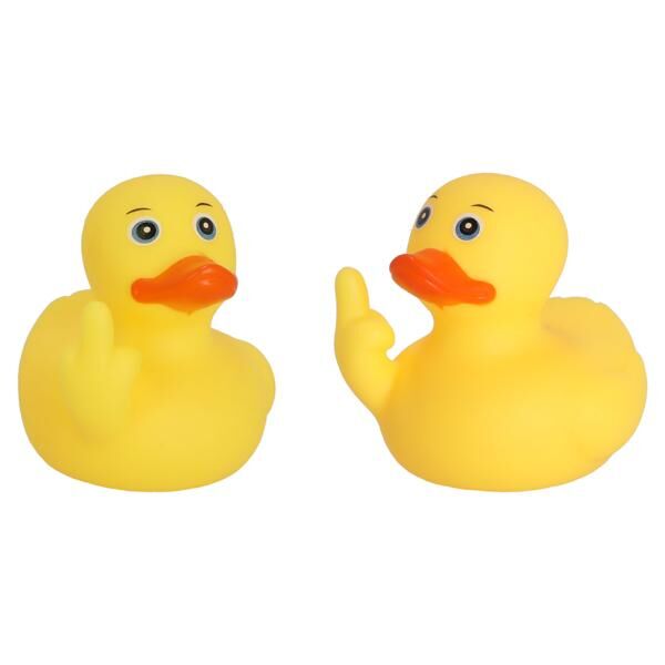 Badeente Mittelfinger, ca. 8cmH