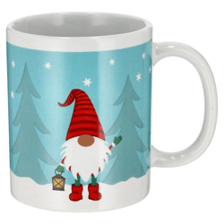 Mug gnome, blue, approx. 9.5cmH