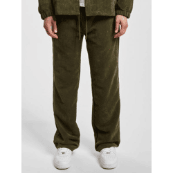 bequeme DEF Herren Hose Kordelzug Taschen Khaki