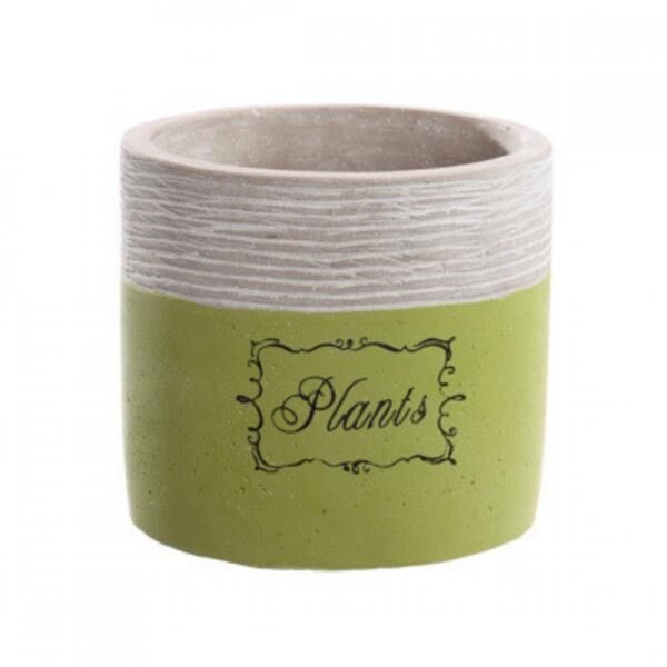 Blumentopf „Plants“, grün, 11 cm