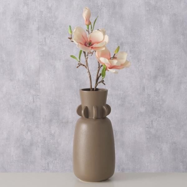 Boltze-Vase „Afro“, braun, 30 cm