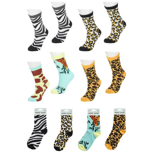 Damensocken Animal, 4/s