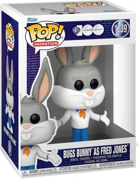 Funko 69424 - Pop! - Hanna Barbera Bugs Bunny as Fred Jones #1239