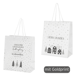 Geschenktüte Weihnachten, 2/s, groß, ca.34cmH