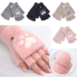Handschuhe Damen Pfote, 4/s