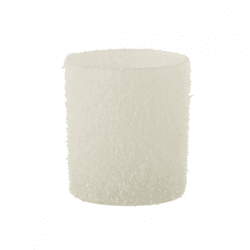 J-line Tealight Holder, Snow-White, 10 cm