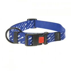 Karlie Halsband, verstellbar, L, blau, Pfeile