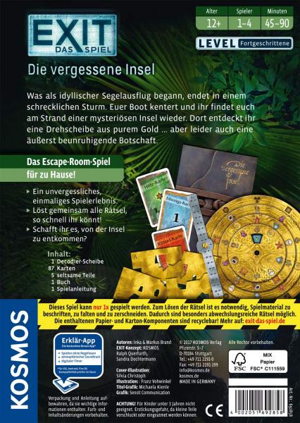 Kosmos 692858 - EXIT: Die vergessene Insel