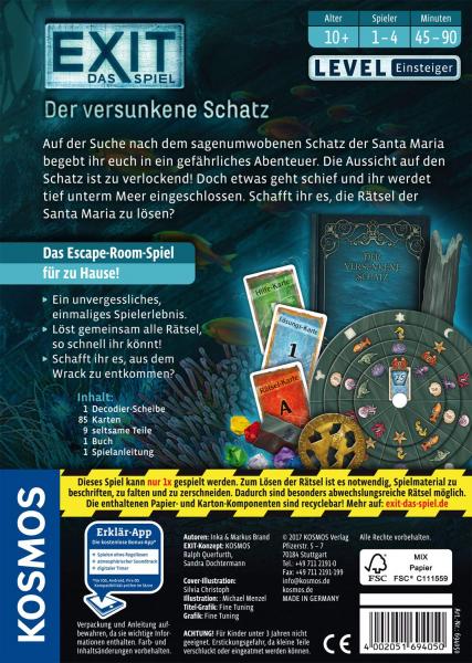 Kosmos 694050 - EXIT: Der versunkene Schatz