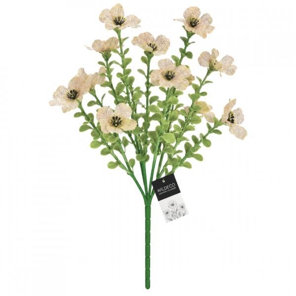 Kunstblumenstrauß, 35 cm, 6 Stück, gemischt