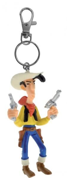 Lucky Luke mit 2 Pistolen - Schl&uuml;sselanh&auml;nger