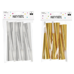 Party Tröte, 2/s, 6er Set, ca. 20cmL