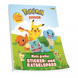 Pokémon Junior - Stickerblock - Sticker und Rätselspaß