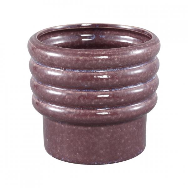 PTMD Melisa S Flower Pot, Purple, 12 cm