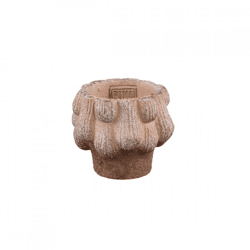 PTMD Blumentopf Neppy XS, Zement, braun, 10 cm