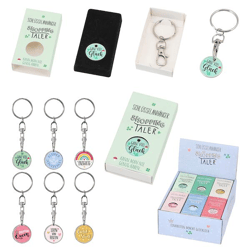 Key Chain Shopping Token Shopping Cart Token 6/s