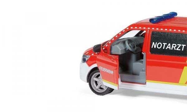 SIKU 2116 - VW Transporter T6 Notarztwagen, 1:50 - Modellauto