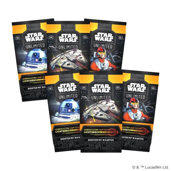Star Wars: Unlimited &ndash; Umschalten auf Lichtgeschwindigkeit (Prerelease-Box)