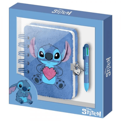 Stitch Disney Plush Toy - Diary with Pen