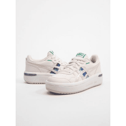 stylische asics Damen Sneaker Weiß/Beige