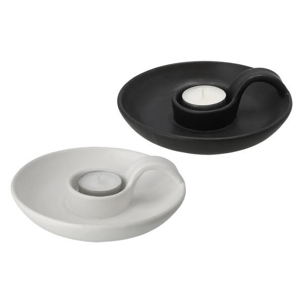 Tealight holder, 2/s, approx.15.5cmD