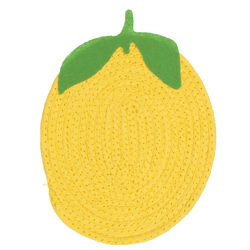 Lemon coaster, 20cmH