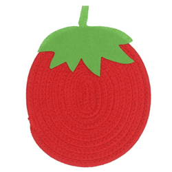 Strawberry coaster, 20cmH