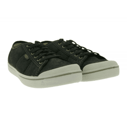 Bequeme KEEN Eldon Harvest Herren Sneaker mit Eco Anti-Odor-Technologie Echtleder-Schuhe 1026838 Schwarz