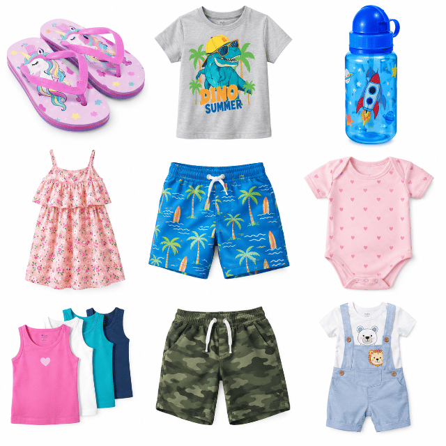 GROSSER B2B-RESTPOSTEN – BABY- & KINDERMODE Umfangreicher Lagerbestand für Großhandel, Export & Wiederverkauf