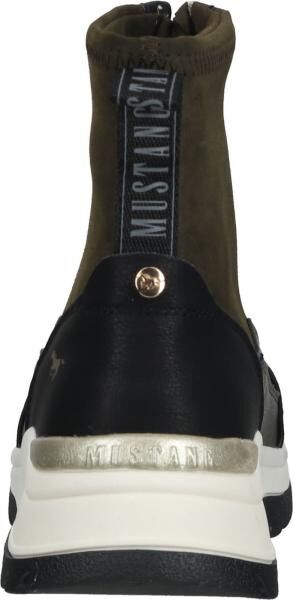 Hochwertige MUSTANG Stiefelette Stiefelette f&uuml;r Damen 1438-501-770 Gr&uuml;n