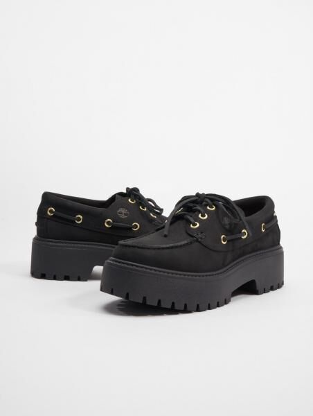 l&auml;ssige Timberland Damen Sneaker Schwarz