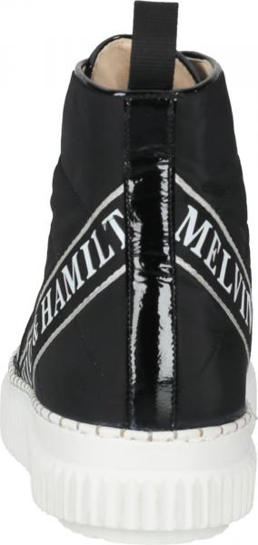 Modische Melvin & Hamilton Sneaker Schn&uuml;rschuhe f&uuml;r Damen Nuri 14 119587 Baby Soft Patent Schwarz