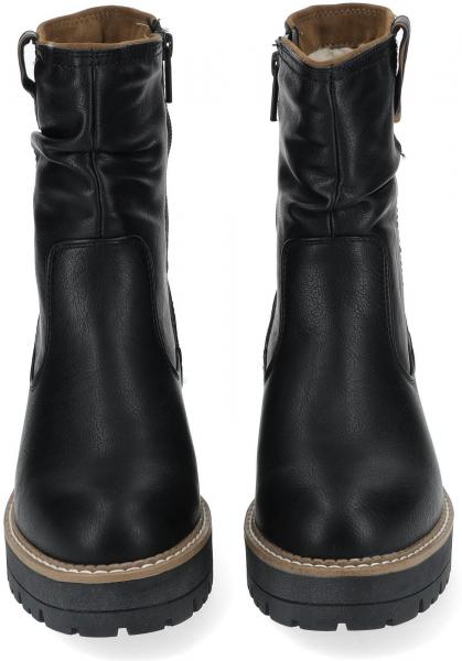 Modische MUSTANG Stiefelette Stiefelette f&uuml;r Damen 1473-601-9 Schwarz