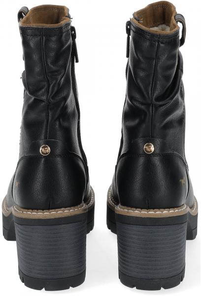 Modische MUSTANG Stiefelette Stiefelette f&uuml;r Damen 1473-601-9 Schwarz