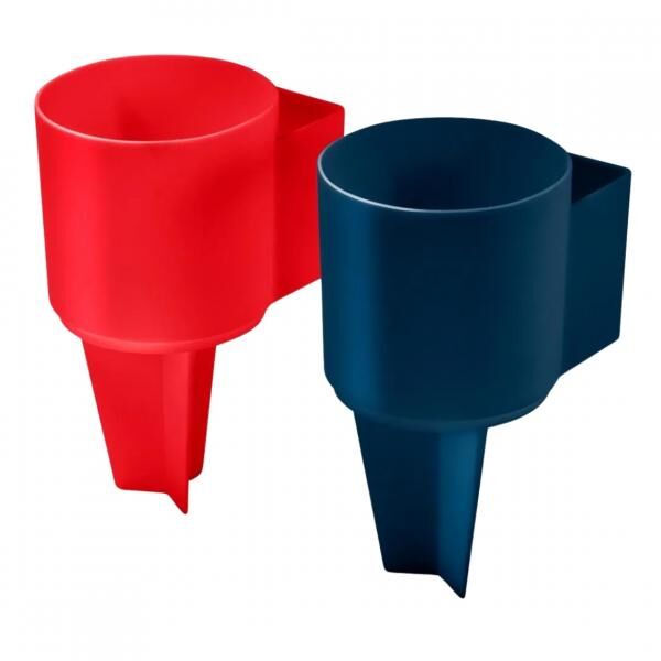 (R) Tchibo Strandbecherhalter 18 cm 2er Set VE24