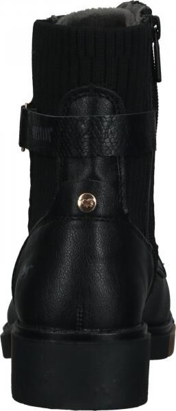 Sportliche MUSTANG Stiefelette Schn&uuml;rschuhe f&uuml;r Damen 1443-502-9 Schwarz