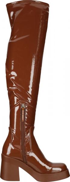 Sportliche Steve Madden Stiefel Stiefel f&uuml;r Damen Seasons SM19000010-580 Braun