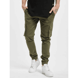Stylish Denim Project Men's Stretch Jeans with Cotton, Green