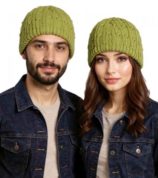 System of A Down Beanie: Cozy Fall Hat, Comfortable Knit Beanie, Olive Green