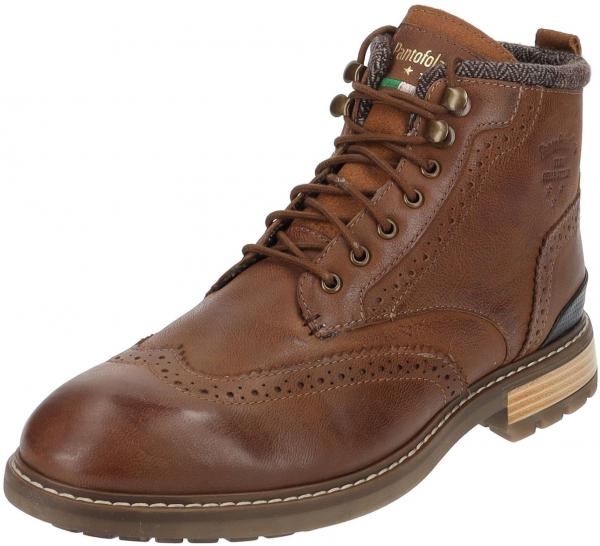 Vielseitige Pantofola d&acute;Oro Stiefelette Schn&uuml;rschuhe f&uuml;r Herren 10233052.JCU Braun