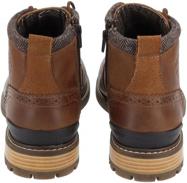 Vielseitige Pantofola d&acute;Oro Stiefelette Schn&uuml;rschuhe f&uuml;r Herren 10233052.JCU Braun