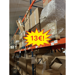13 € each: Assorted brand-name furniture, Categories A, B, and C, customer returns from Germany, 15 pieces of furniture per pallet