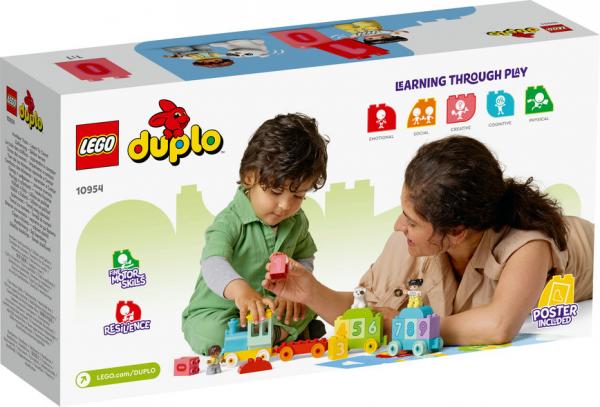 ACHTUNG: B-Ware - LEGO&reg; DUPLO&reg; 10954 - Zahlenzug - Z&auml;hlen lernen (23 Teile)
