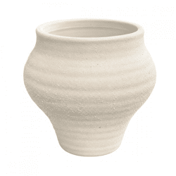 D&M bloempot Basiel wit 16 cm