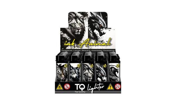 INK Animals - Reibrad-Motivfeuerzeug Sortiment - 50er Display