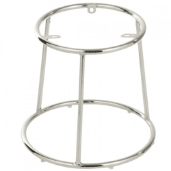 J-Line frame kruk metaal zilverkleurig 39 cm
