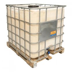 Mauser-IBC-Tank auf Holzpalette, 1000 l