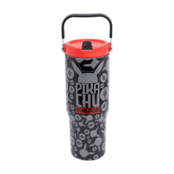 Pokemon Metal Meltdown - Trinkflasche mit Griff - 860 ml