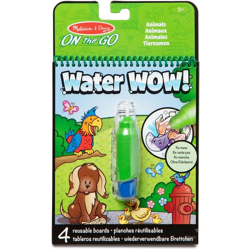Spin Master 52970 - Melissa & Doug - Water Wow Wassermalbuch Tiere